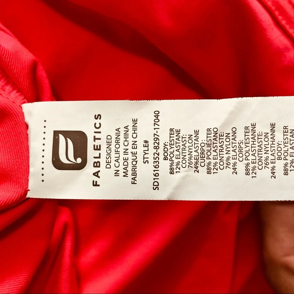 Fabletics Chicago Dress Women's Pink Padded Short Dress sz M - Picture 6 of 6